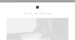Desktop Screenshot of michellelui.com