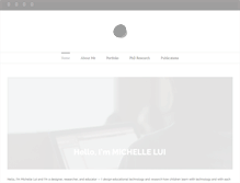 Tablet Screenshot of michellelui.com